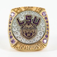 2019 LSU Tigers SEC Championship Ring/Pendant(Premium)